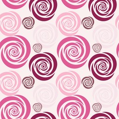 seamless background with flowers