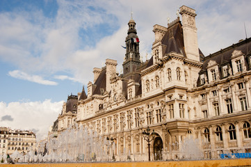 Obraz premium Ville de Paris hotel