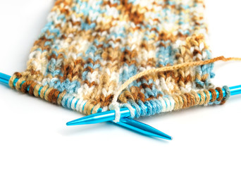 Knitting Wool and Needles