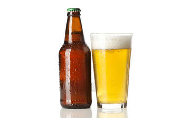 Refreshing Ice Cold Beer