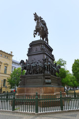 Fototapeta premium Denkmal Friedrich der Grosse