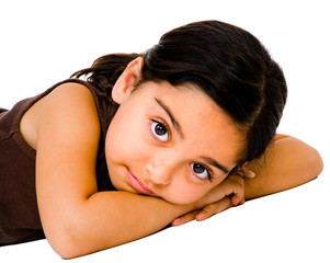Obraz premium Mixedrace girl posing