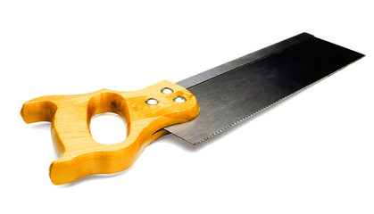 Wooden Handle Of A Saw