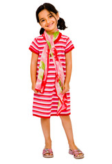 Portrait of girl posing