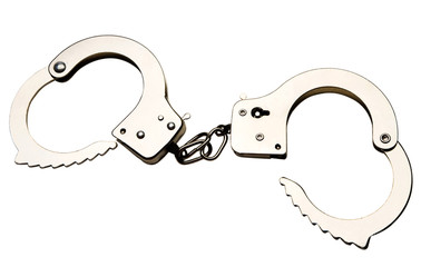 Metallic handcuffs