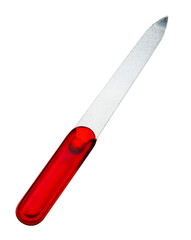 Red nail file