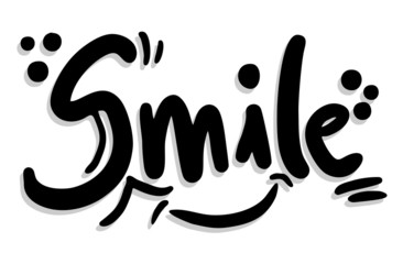 Obraz premium Smile graffiti