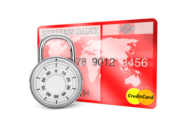 Credit Card with Lock