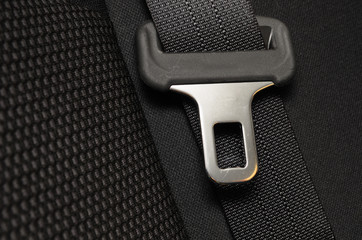 safety belt in a car