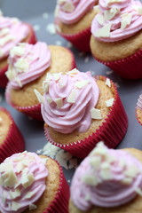 pink cupcakes