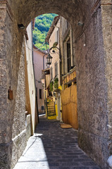 Alleyway. Maratea. Basilicata. Italy.