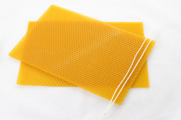 wick on honeycomb - background.