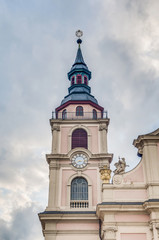 Fototapeta na wymiar Kościół na Rynku w Ludwigsburg, Niemcy