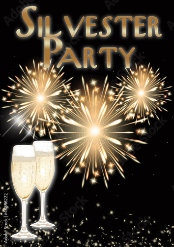 &quot;Silvester Party Flyer&quot; Stockfotos und lizenzfreie Bilder auf Fotolia