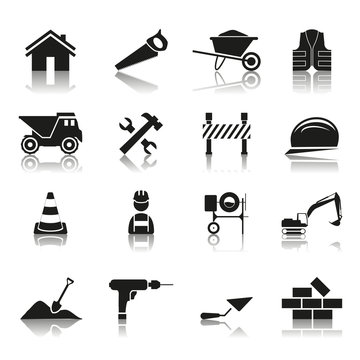 16 Icons Arbeit