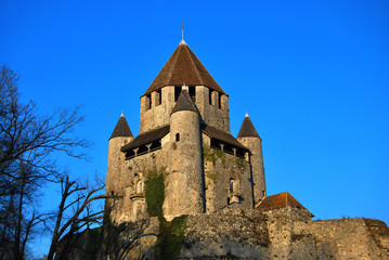Fototapeta na wymiar Cezara Tower w Provins, Francja