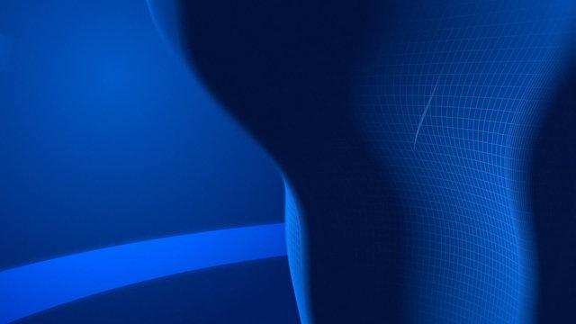 Waving Blue Abstract Video Background