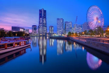 Poster Yokohama Skyline © SeanPavonePhoto