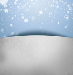  Beautiful snowflake Christmas background with copyspace