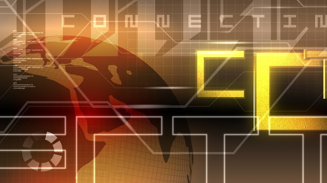 Communication Abstract Video Background