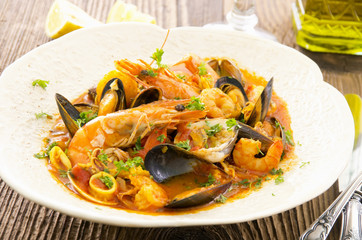 italienischer cioppino suppe