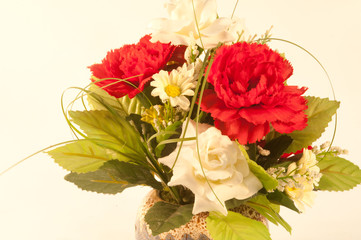 Paper flowers  for souvenir .