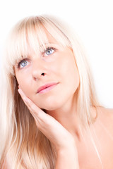 Naklejka premium natural beauty women