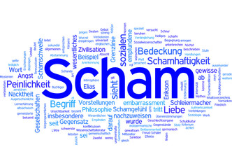 Obraz premium Scham