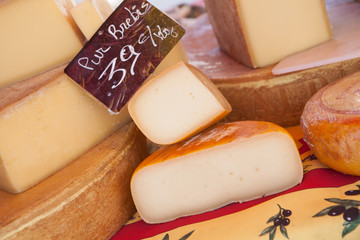 Fromage à l'étal