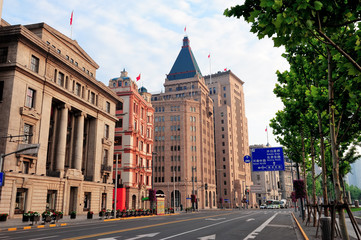 Obraz premium Shanghai historic architecture