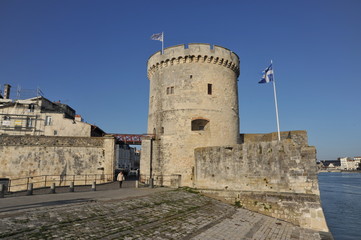 Fototapeta na wymiar La Rochelle, wieża Chaine