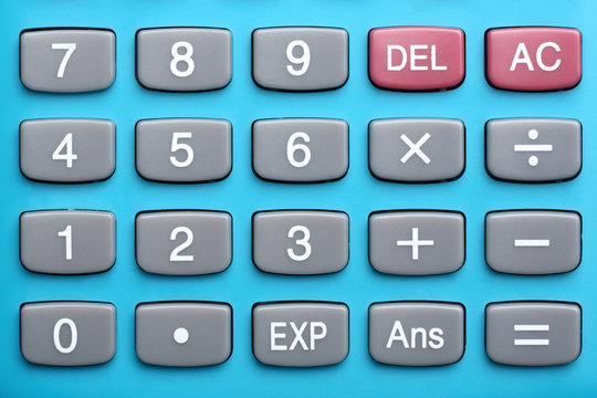 Calculator buttons