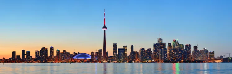Foto auf Alu-Dibond Toronto-Skyline © rabbit75_fot