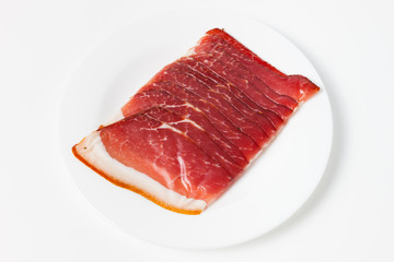 Pressed Meat on a plate