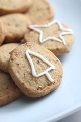 christmas tree cookie