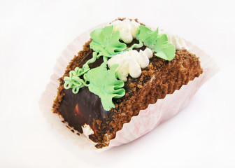 Small chocolate cake
