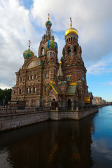 Obraz premium Church of the Savior on Spilled Blood