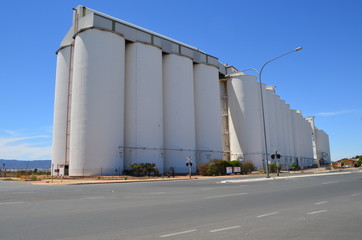 Obraz premium Silo Strasse