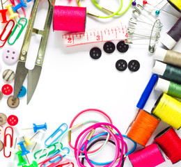 Colorful Garment accessories.