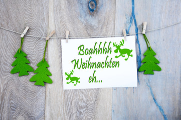 boahhh weihnachten eh