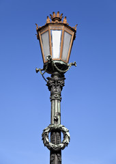 Fototapeta na wymiar Lisbon Street Lamp