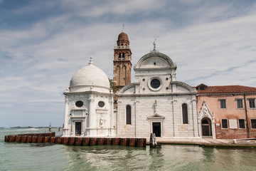 Fototapeta na wymiar Isola San Michele, w drodze na wyspę Murano
