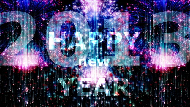 Feuerwerk - Happy New Year 2013