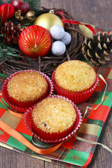 coconut ans cherry muffins