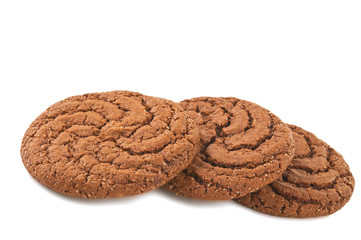 Large chocolate cookie