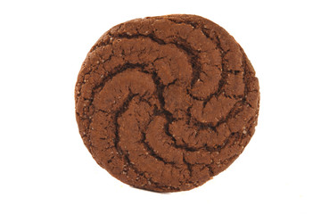 Large chocolate cookie