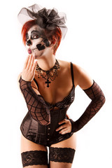 Pin up Witch for Halloween