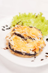 meat with aubergine