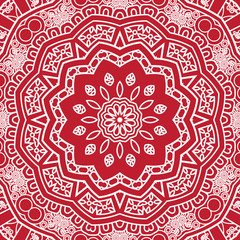 Vector round decorative design element
