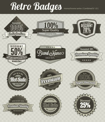 Retro Badges